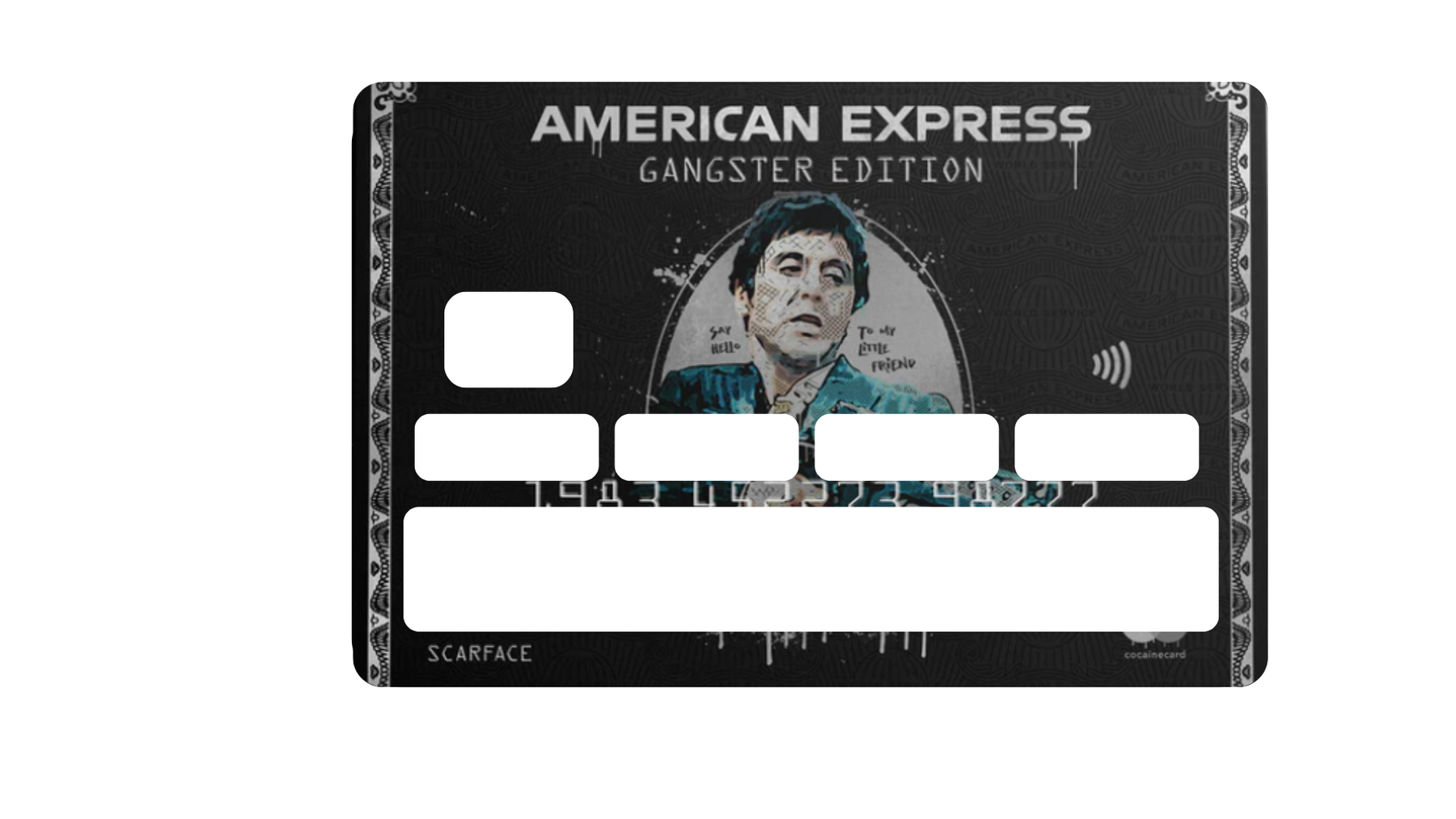 Cocaine Card Sticknshine