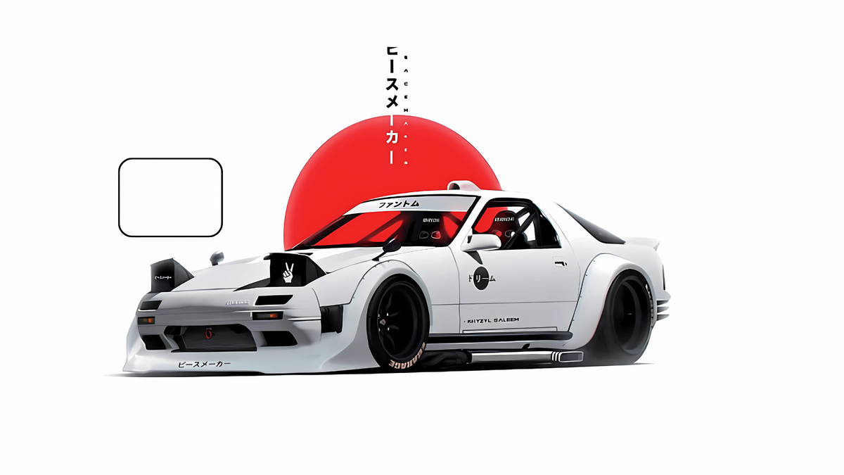 Tokyo car Sticknshine