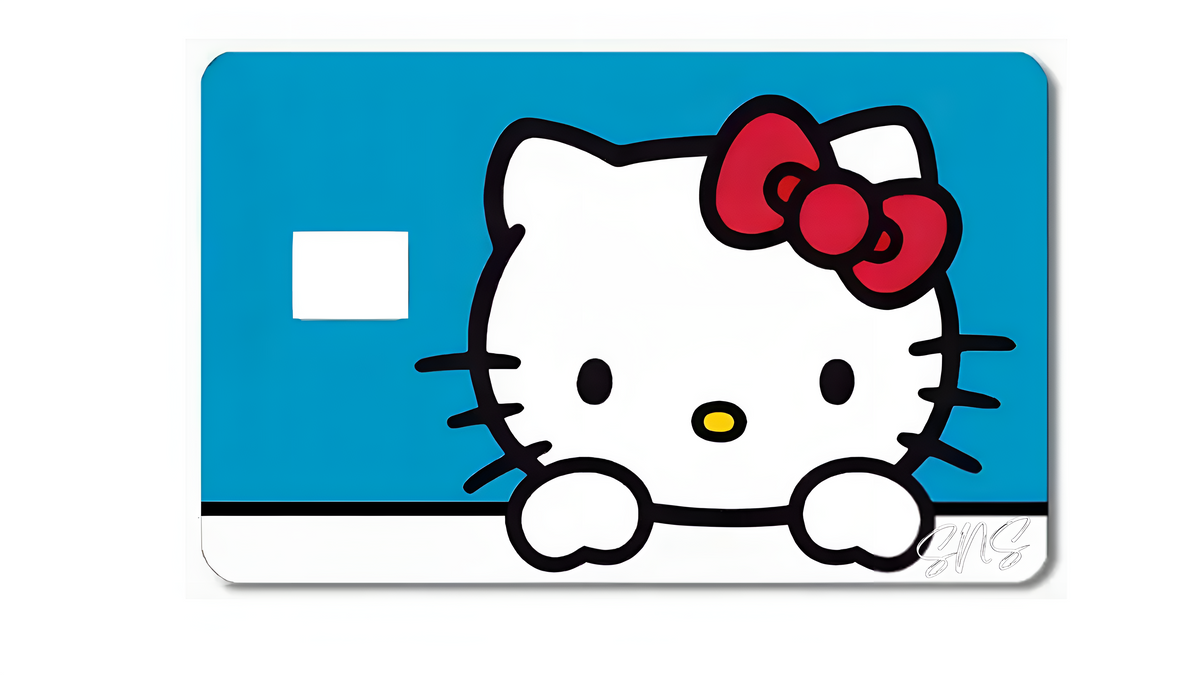 Blue kitty Sticknshine