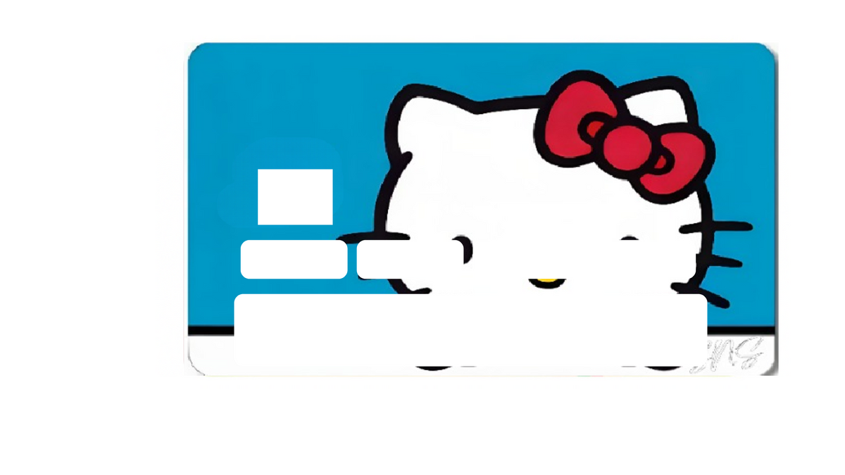 Blue kitty Sticknshine